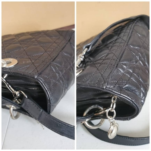 CHRISTIAN DIOR Cannage Lady Dior Bag - Picture 9 of 12